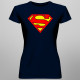 Superman - damska koszulka z nadrukiem