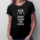 Keep Calm Star Wars - damska koszulka z nadrukiem