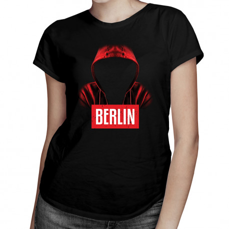 Berlin - damska koszulka z nadrukiem