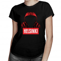 Helsinki - damska koszulka z nadrukiem