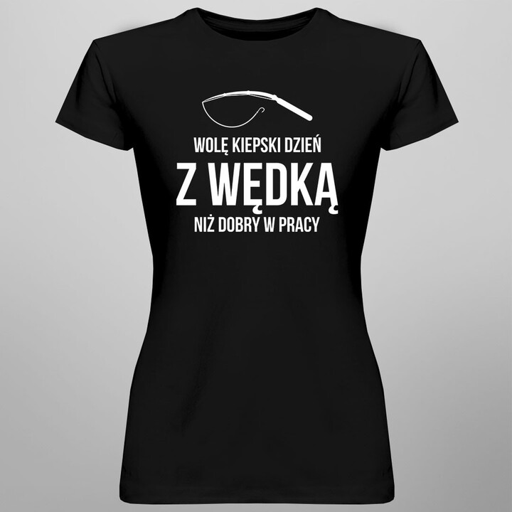 Wolę kiepski dzień z wędką niż dobry w pracy