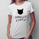 Smelly cat - damska koszulka z nadrukiem