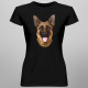 Shepard dog - męska lub damska koszulka z nadrukiem