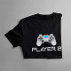 Player 2 v2 - damska koszulka z nadrukiem