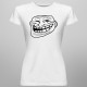 Troll face - damska lub męska koszulka z nadrukiem