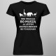Jestem zootechnikiem bo to kocham - damska koszulka z nadrukiem