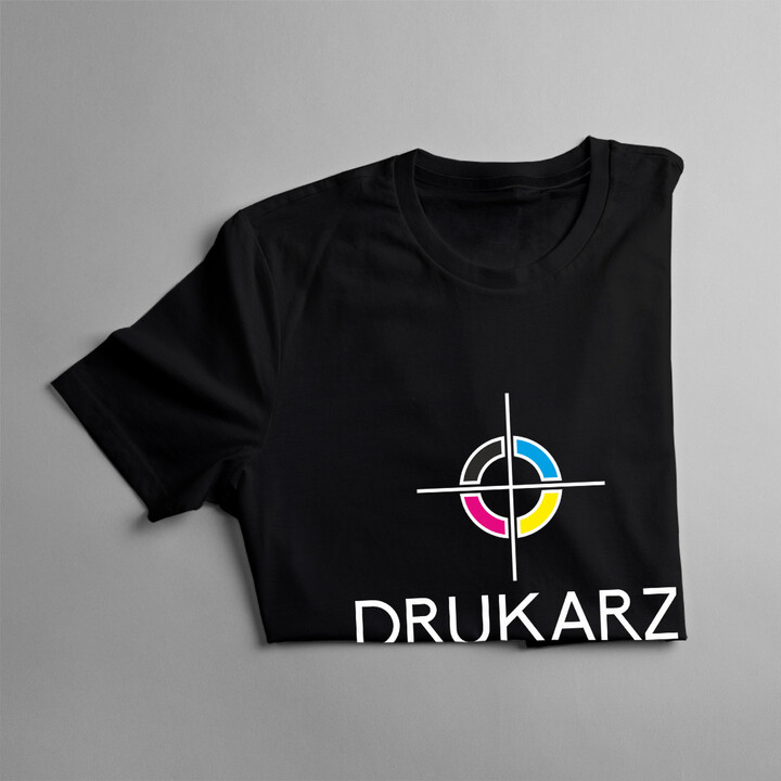 Drukarz to nie zawód, to styl życia - damska koszulka z nadrukiem