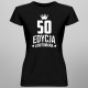 50 lat Edycja Limitowana - damska koszulka z nadrukiem - prezent na urodziny