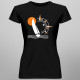 Kompas Jacht - damska koszulka z nadrukiem