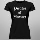 Pirates of mazury - damska koszulka z nadrukiem