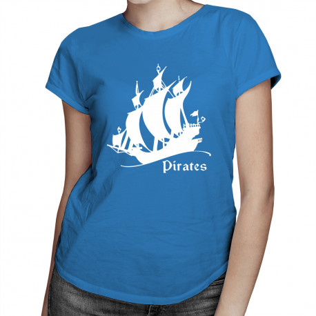 Pirates - damska koszulka z nadrukiem