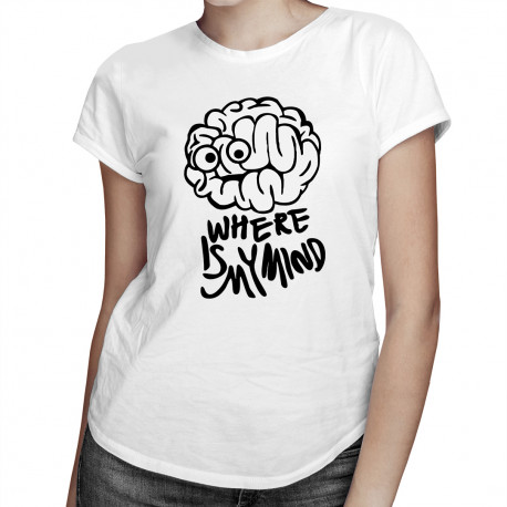Where is my mind? - damska koszulka z nadrukiem