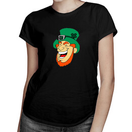 Leprechaun - damska koszulka z nadrukiem