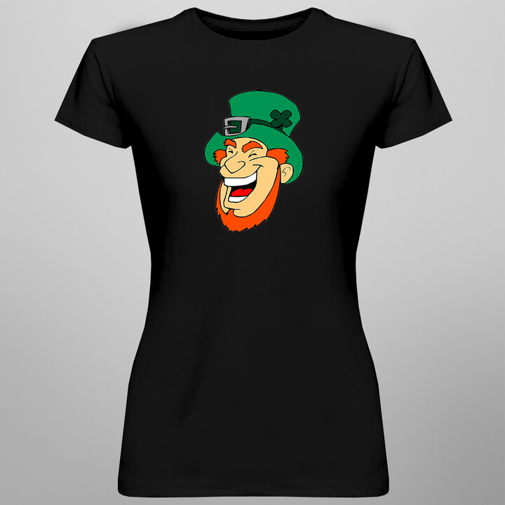 Leprechaun - damska koszulka z nadrukiem