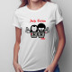 Pulp Fiction Cartoon - damska koszulka z nadrukiem