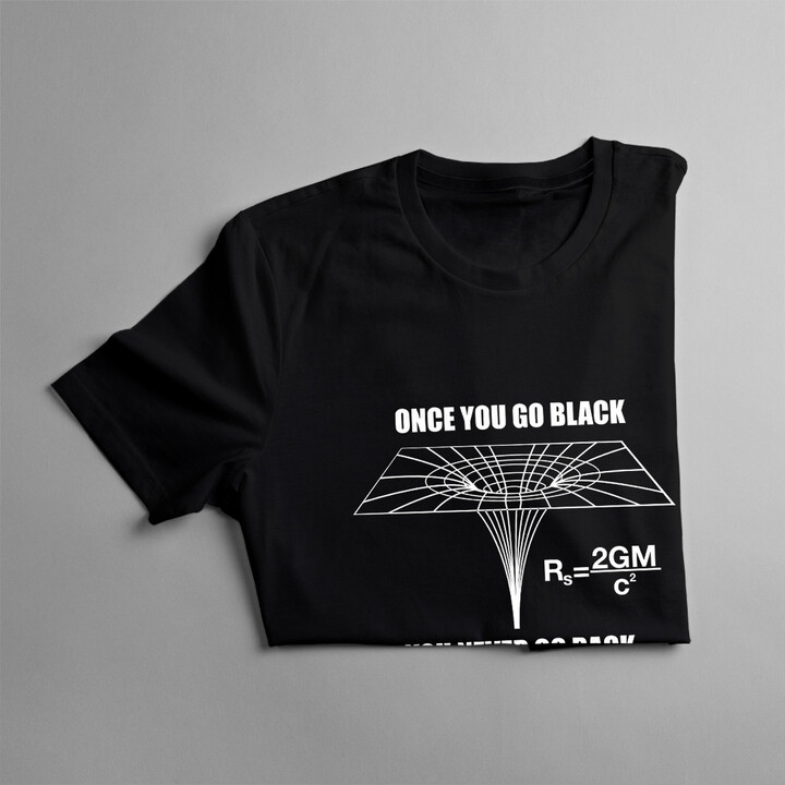 Once you go black, you never go back - damska koszulka z nadrukiem