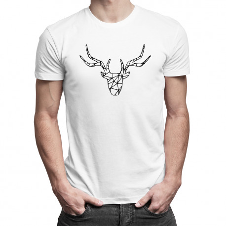 Jeleń - męska koszulka z nadrukiem