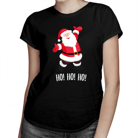 Święty Mikołaj - damska koszulka z nadrukiem