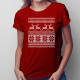 Koszulka świąteczna - damska koszulka z nadrukiem