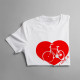 I Love It (my bike) - damska koszulka z nadrukiem