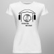 House Music - damska koszulka z nadrukiem