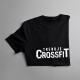 Trenuję crossfit - damska koszulka z nadrukiem