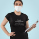 Czepek pielęgniarski - damska koszulka z nadrukiem