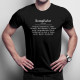 Kompilator - męska koszulka z nadrukiem