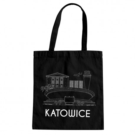 Katowice - torba z nadrukiem