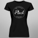 Płock - Moje miejsce na świecie - damska koszulka z nadrukiem