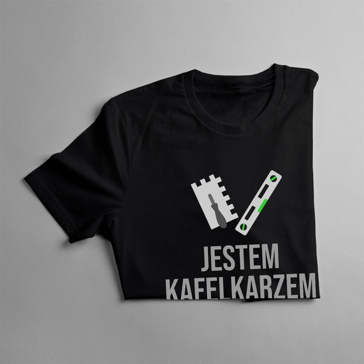 Jestem kafelkarzem, pozwól mi to zrobić - męska koszulka z nadrukiem