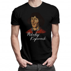 Mikołaj Kopernik - męska koszulka z nadrukiem