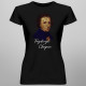 Fryderyk Chopin - damska koszulka z nadrukiem