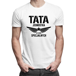 Tata - jednostka do zadań specjalnych v2 - męska koszulka z nadrukiem