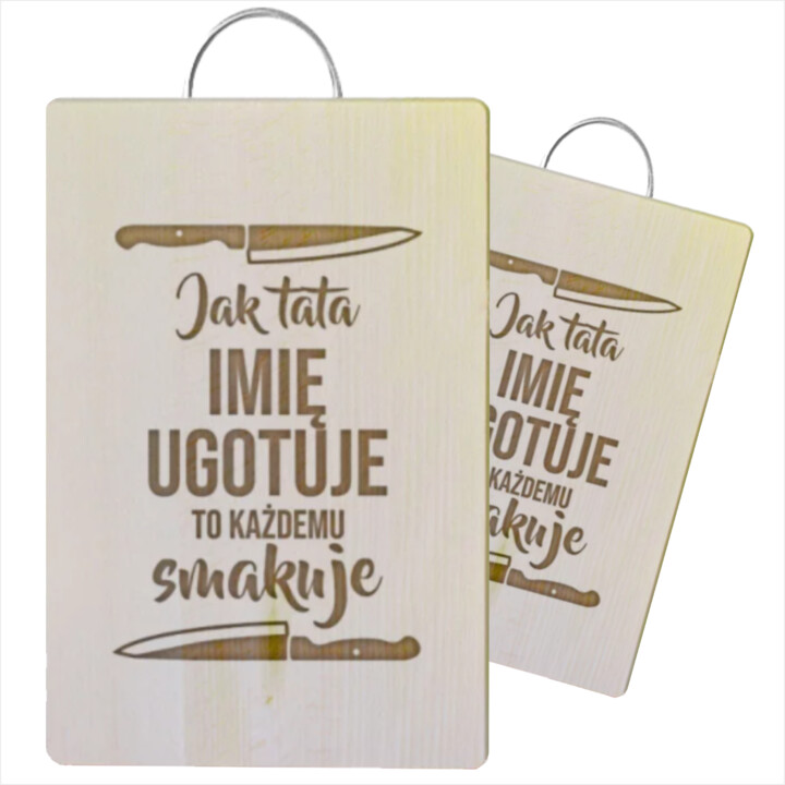 Produkty drewniane - różne wzory - prezent na dzień ojca