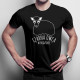 Czarna owca w rodzinie - męska koszulka z nadrukiem