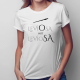 LeviOsa nie LevioSA - damska koszulka z nadrukiem