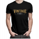 Vintage 1981 - męska koszulka z nadrukiem