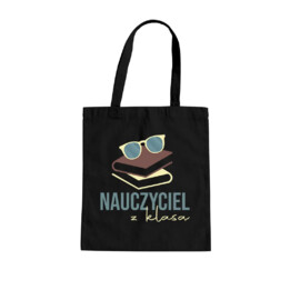 Nauczyciel z klasą - torba z nadrukiem