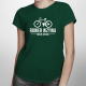 Rower wzywa muszę jechać - męska lub damska koszulka z nadrukiem