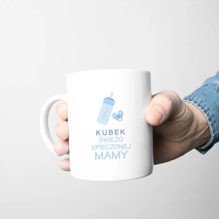 Kubek świeżo upieczonej mamy - kubek z nadrukiem