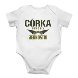 Córka Dowódca Jednostki - body dziecięce z nadrukiem