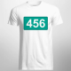456 - męska koszulka z nadrukiem