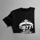 1977 Narodziny legendy 45 lat - męska koszulka z nadrukiem