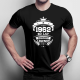 1962 Narodziny legendy 60 lat - męska koszulka z nadrukiem