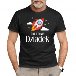 Odlotowy dziadek wersja 2 - męska koszulka z nadrukiem