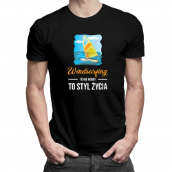Twój ulubiony ratownik wodny - męska koszulka z nadrukiem
