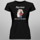 Moje konie, moje życie, mój wybór - damska koszulka z nadrukiem