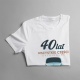 40 lat - Klasyk od 1982 - męska koszulka z nadrukiem
