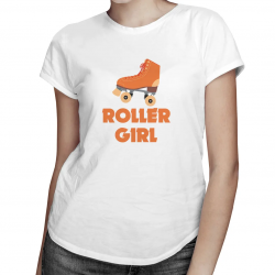 Roller girl - damska koszulka z nadrukiem